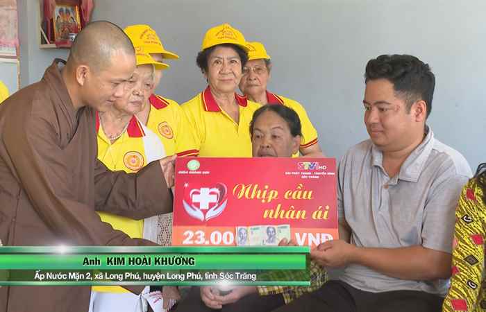 Thương tâm  hoàn cảnh bệnh tật của anh Kim Hoài Khương ở Long Phú (02-04-2025)